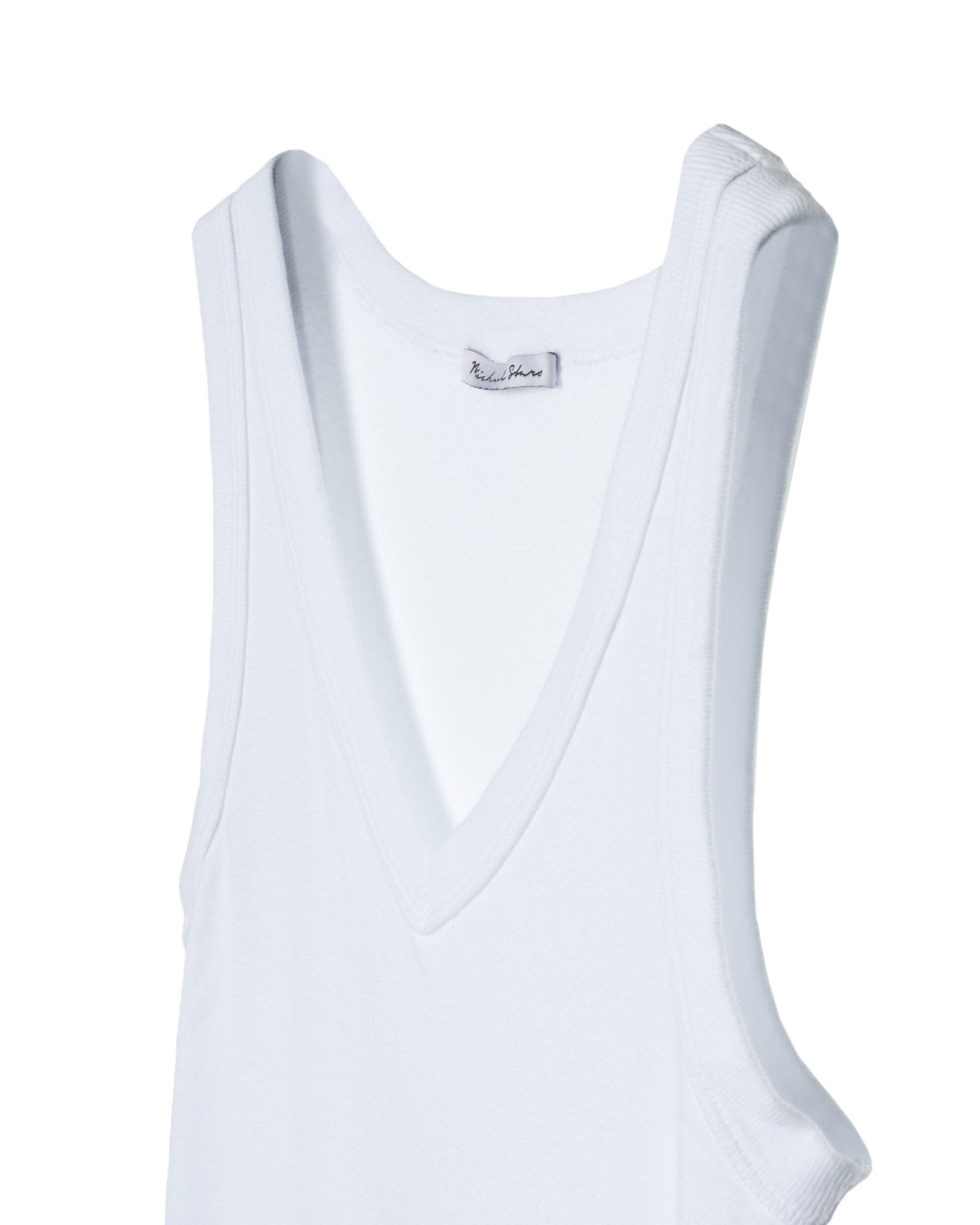 MICHAEL STARS | RIB COTTON V - TANKTOP - T-Shirts MICHAEL STARS
