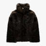 Minkfarbene Reversible Oversize Wulf Short Jacke von Balatt - Coats & Jackets BALATT