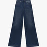 Mittel Blaue Stretch Weite Beinform Denim von Handpicked - Trousers HANDPICKED