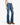 Mittelblaue Jeans Bootcut Tailorless Retro Fade von 7 For All Man Kind - Denim 7 FOR ALL