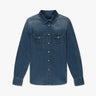 Mittelblaues Med Wash Texas Denim Hemd von Handpicked - Shirts HANDPICKED