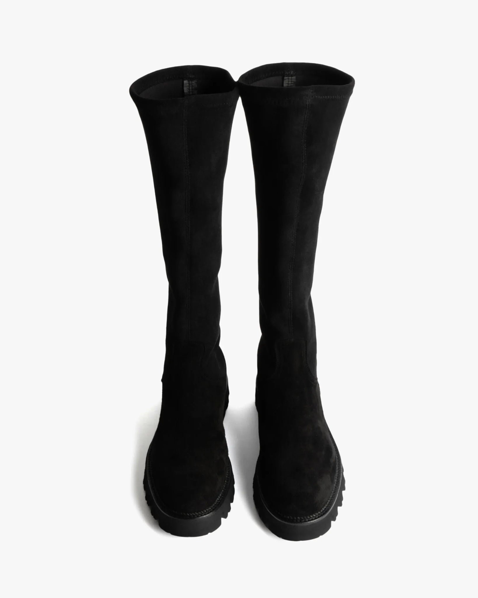 Mittelhoher Stretch - Wildlederstiefel von Emanuela Rosseti - Shoes CAIMAN SHOES