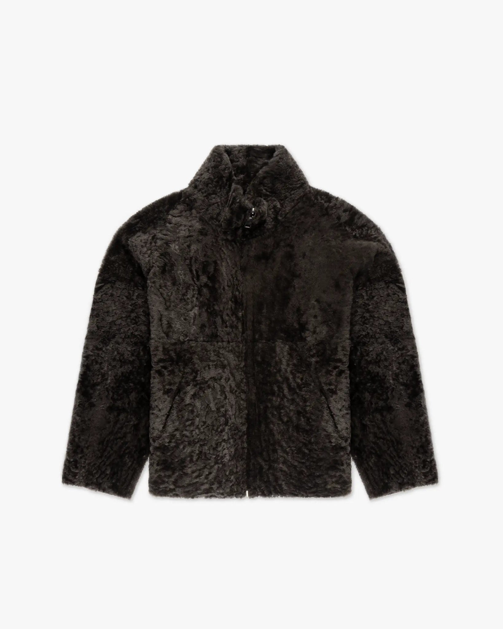 Mokkafarbene Wendbare Spanische Lammfell Jacke von Giorgio Brato - Coats & Jackets GIORGIO BRATO
