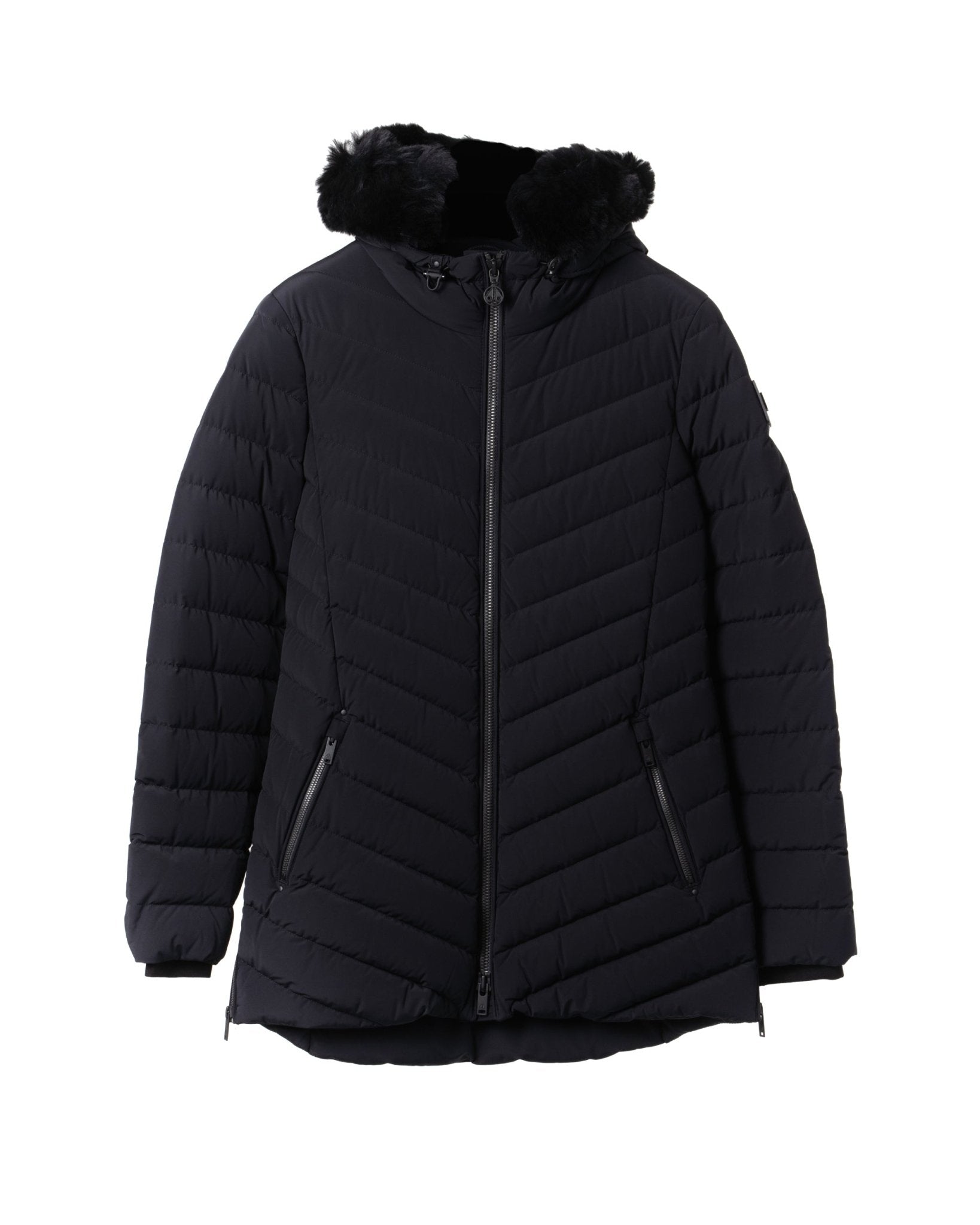 MOOSE KNUCKLES | ROSELAWN JACKET 4 - WAY - POWER SHEARLING TRIM - Coats & Jackets MOOSE KNUCKLES