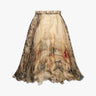 Multicolorfarbener Voile Rock von Mes Demoiselles Paris - Skirts DEMOISELLES