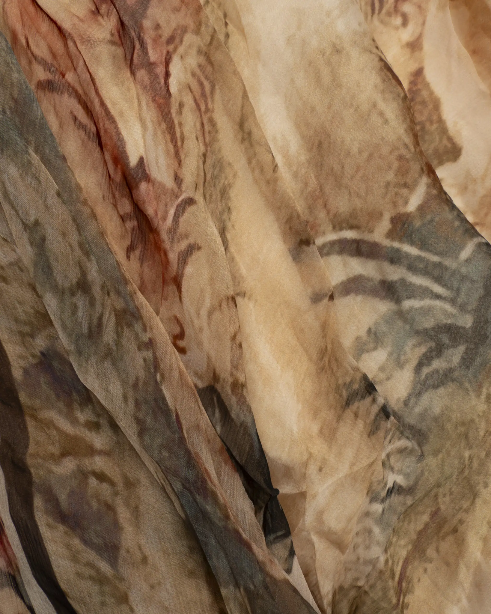 Multicolorfarbener Voile Rock von Mes Demoiselles Paris - Skirts DEMOISELLES