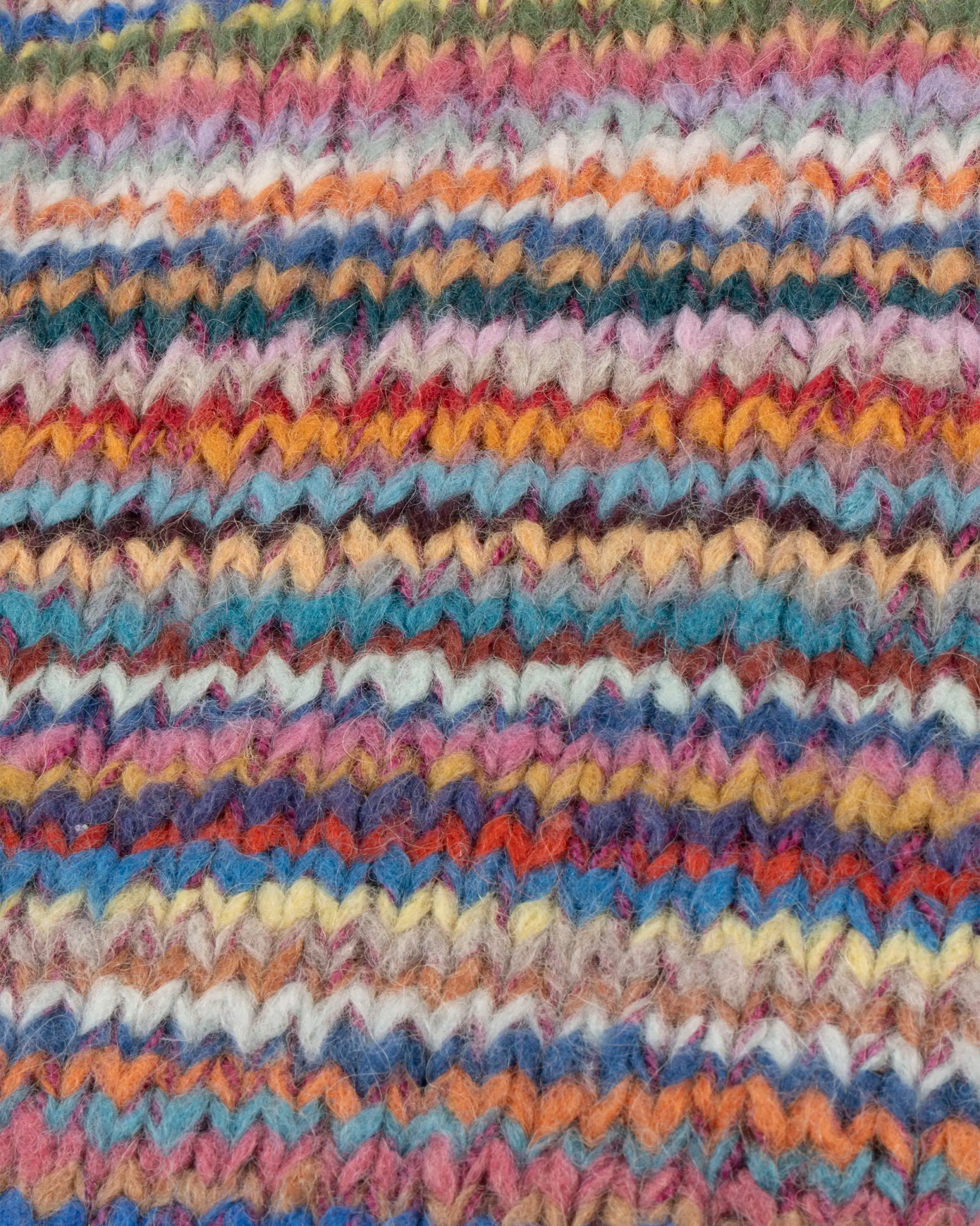 Multifarbener Zickzack Streifen Rollkragen Pullover von Frantic by Andrea Venturini - Knitwear FRANTIC
