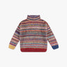 Multifarbener Zickzack Streifen Rollkragen Pullover von Frantic by Andrea Venturini - Knitwear FRANTIC