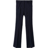 N21 | WOOL NEEDLE STRIPE LONG FLAIR PANTS - Trousers N21