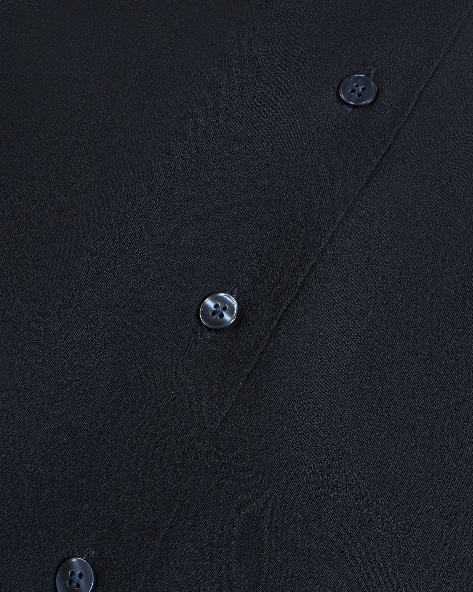 Navy Blaue Acetat Seidenbluse von Emanou - Blouses EMANOU