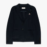 Navy Farbener Pikee Stretch Blazer von Circolo - Blazers CIRCOLO 1901