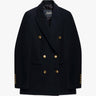 Navyfarbener Woll Stretch Crepe Club Blazer von Seafarer - Blazers SEAFARER