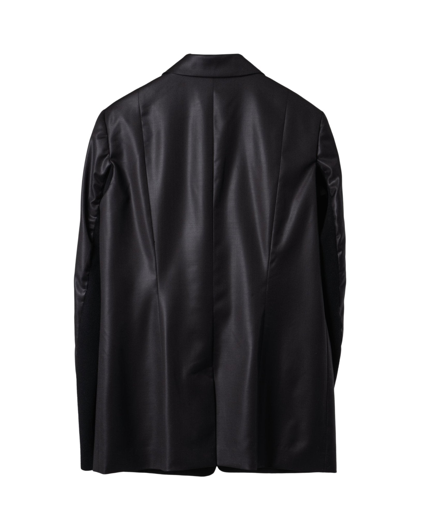 NELLS NELSON | SLIM 2 BUTTON BLAZER WITH KNIT PANEL - Blazers NELLS NELSON