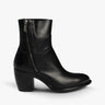 Nero schwarzer weicher Nappa Stiefel mit Doppelreißverschluss von Rocco P - Shoes ROCCO P