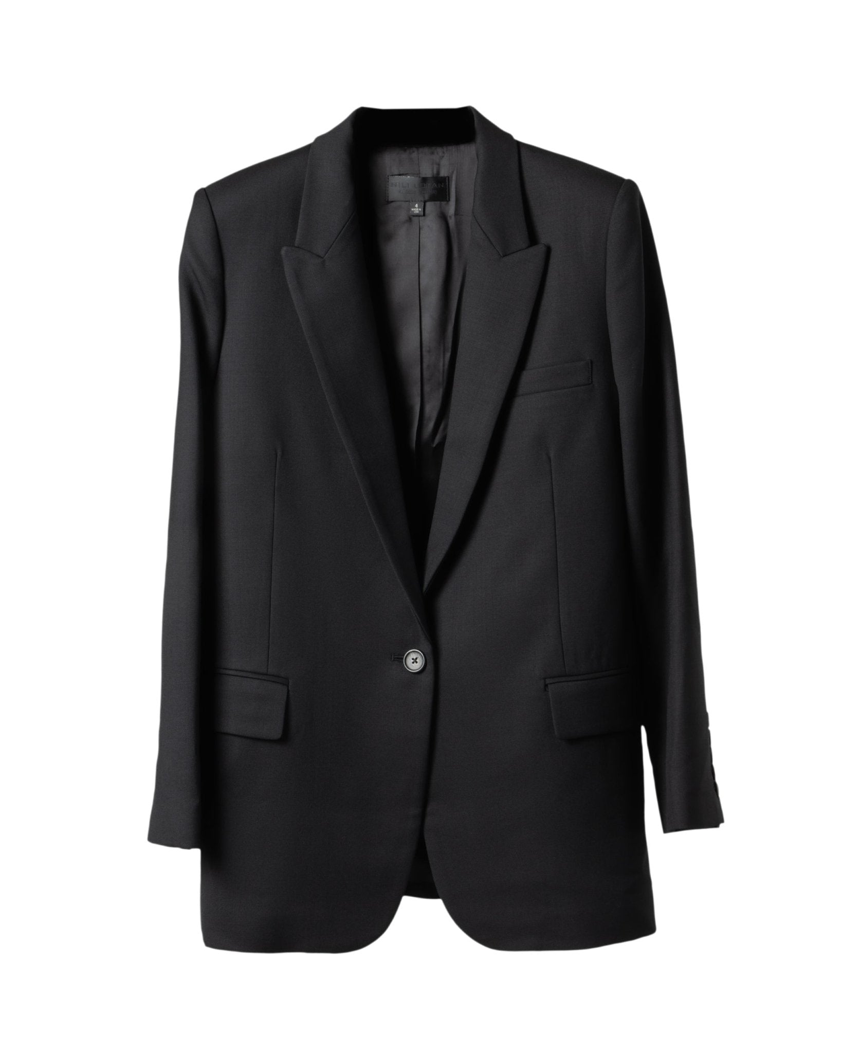 NILI LOTAN | DIANE CROPPED SLEEVE BLAZER - Blazers NILI LOTAN