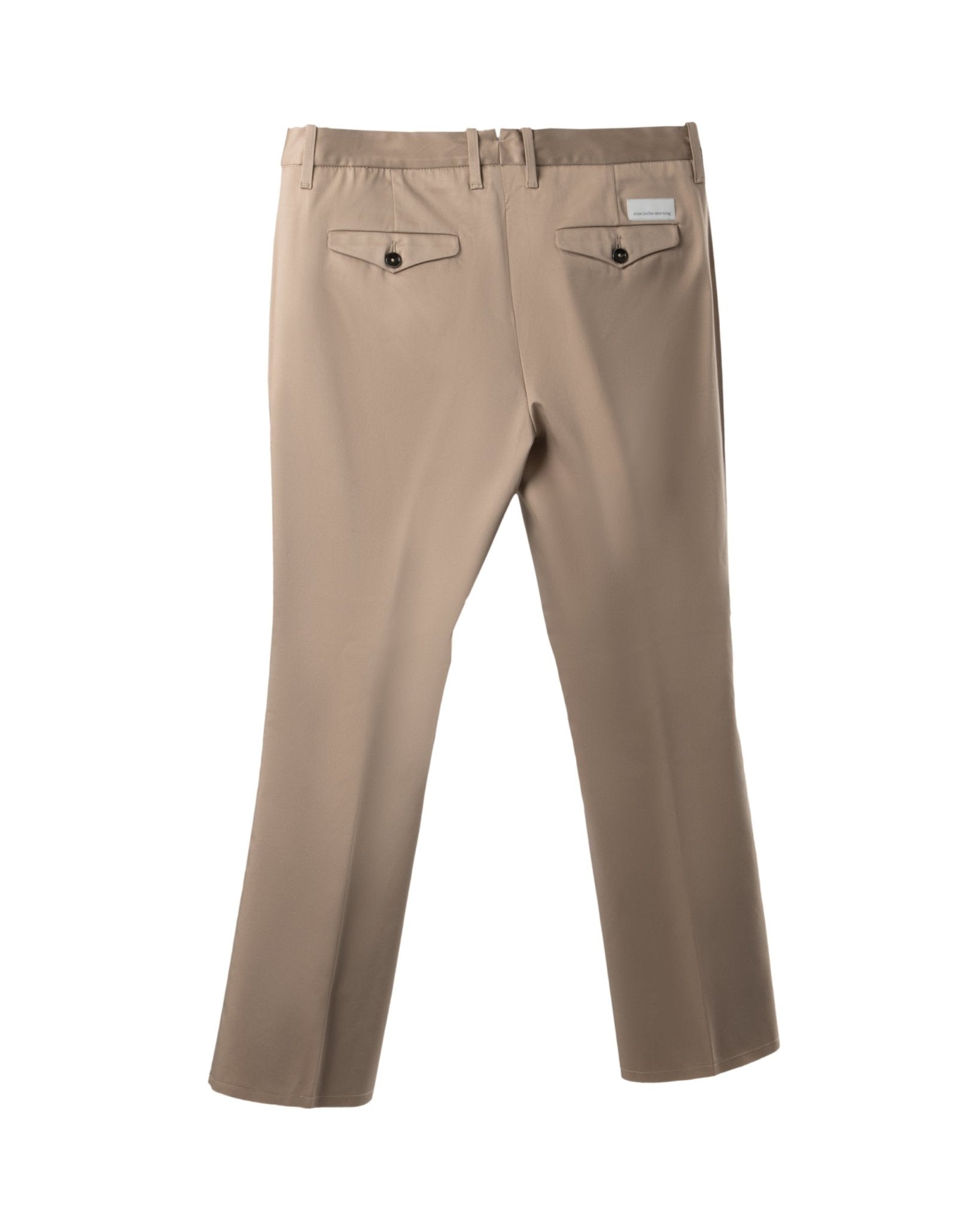 NINE IN THE MORNING | TECHNO STRETCH FLAIR CHINO WITH OPEN FRAME - Trousers NINE IN THE MOR