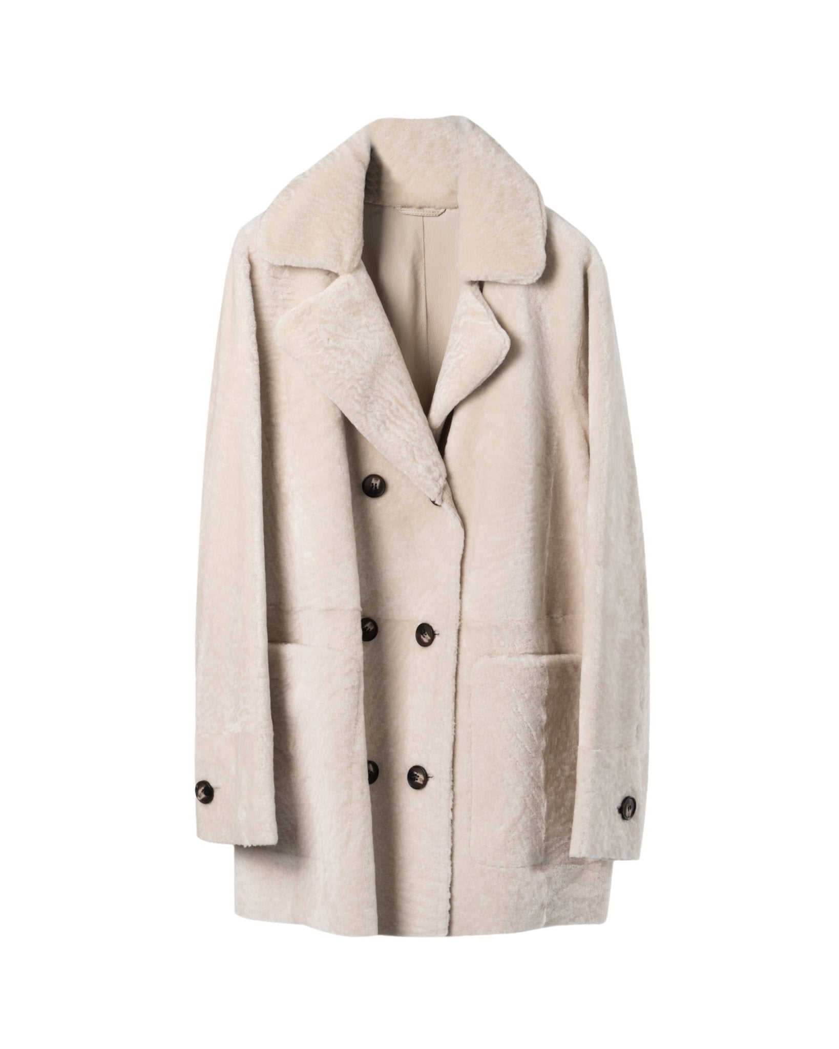 NOVE | SUD - AFRICAN SHEARLING 3 - 4 COAT - Coats & Jackets NOVE