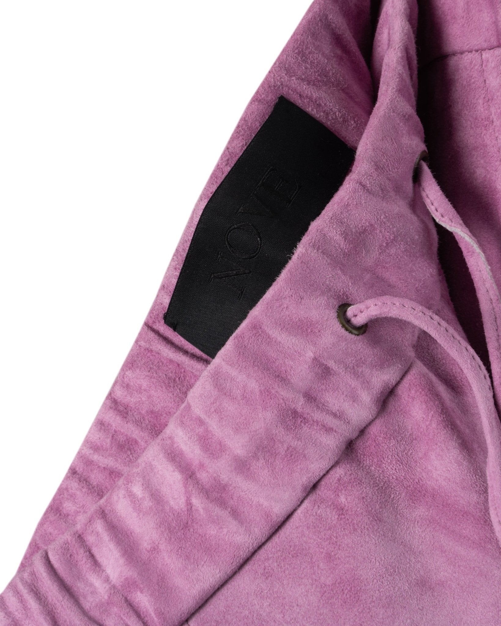 NOVE | SUEDE STRETCH LEATHER JOGG PANTS - Trousers NOVE