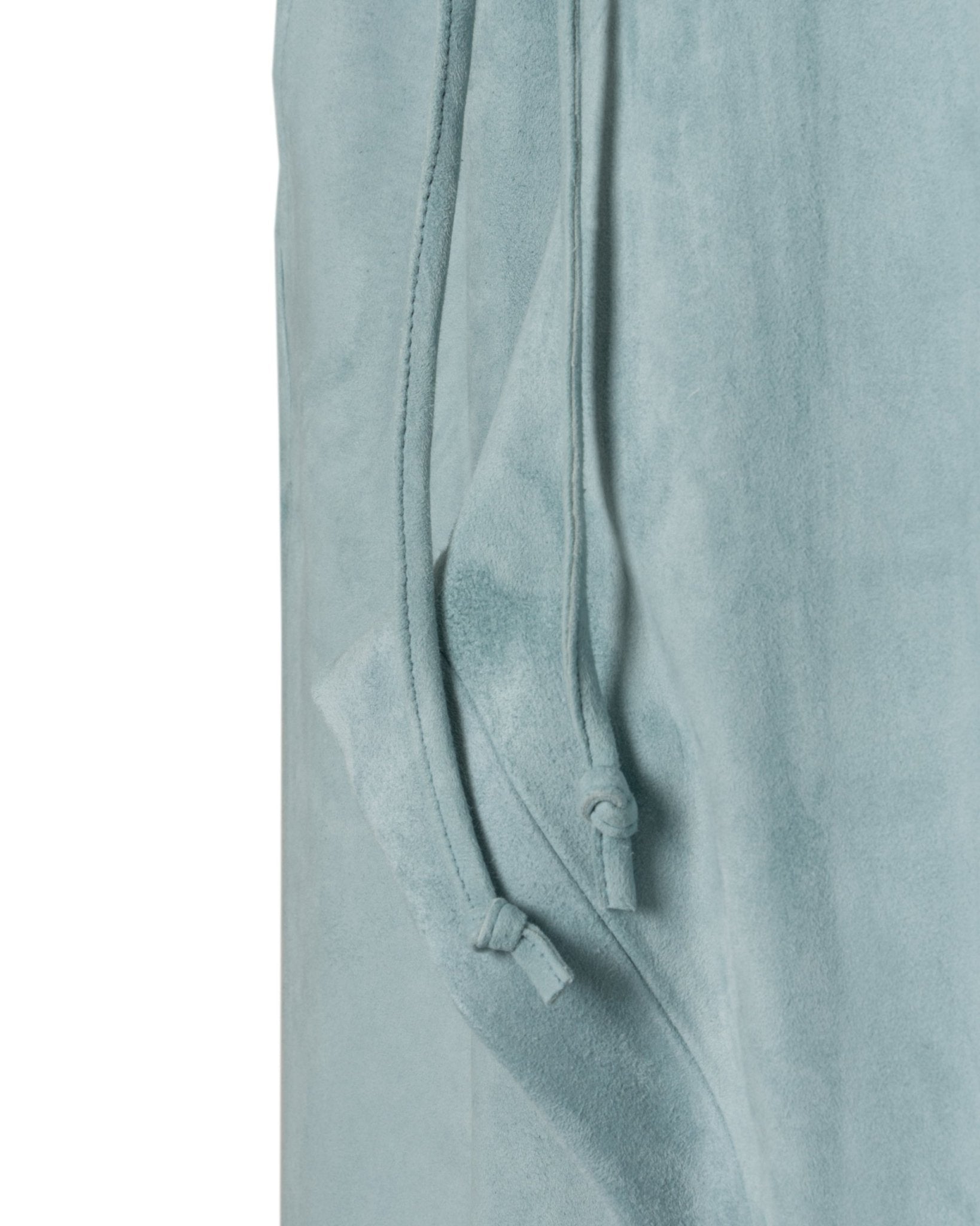 NOVE | SUEDE STRETCH LEATHER JOGG PANTS - Trousers NOVE