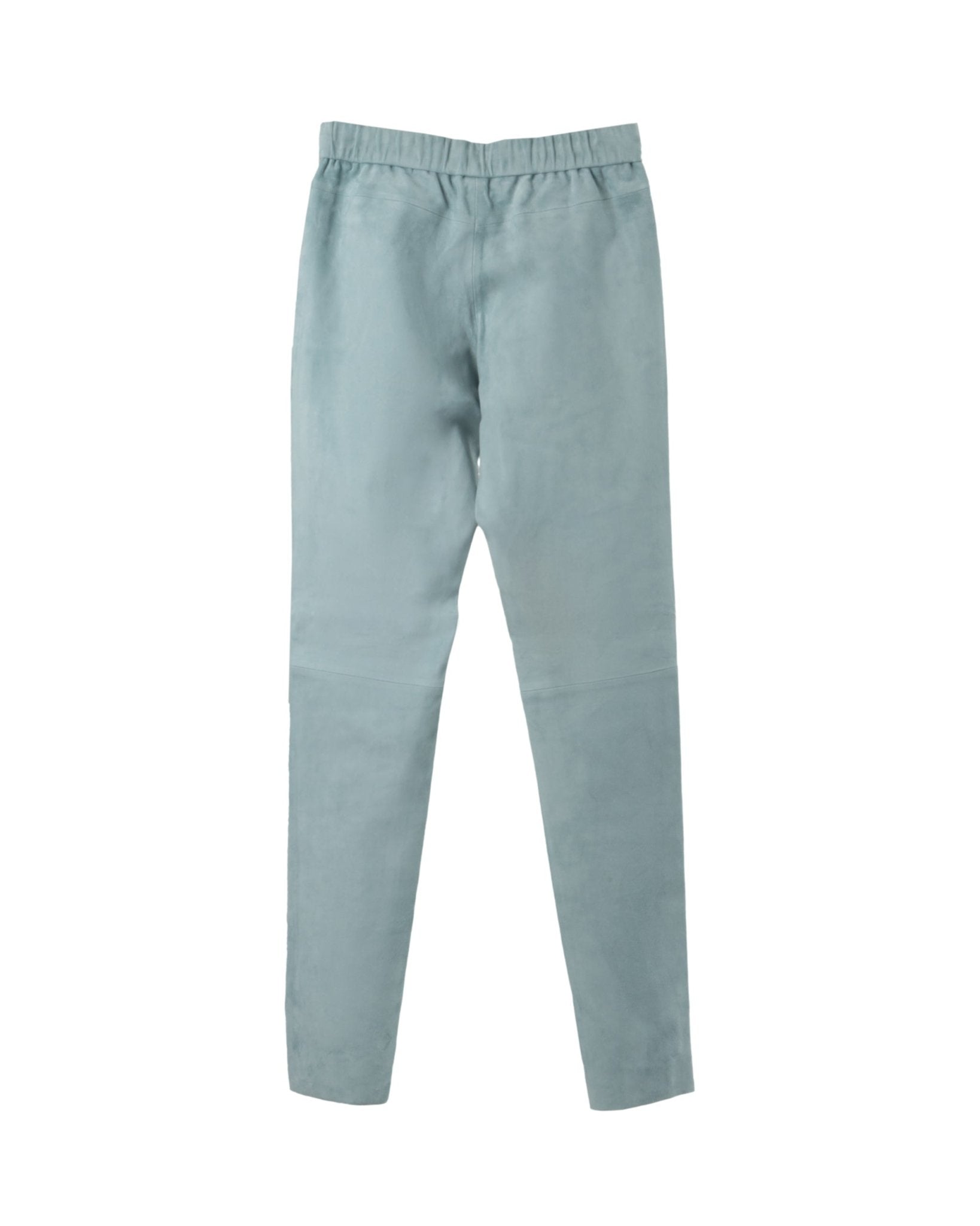 NOVE | SUEDE STRETCH LEATHER JOGG PANTS - Trousers NOVE