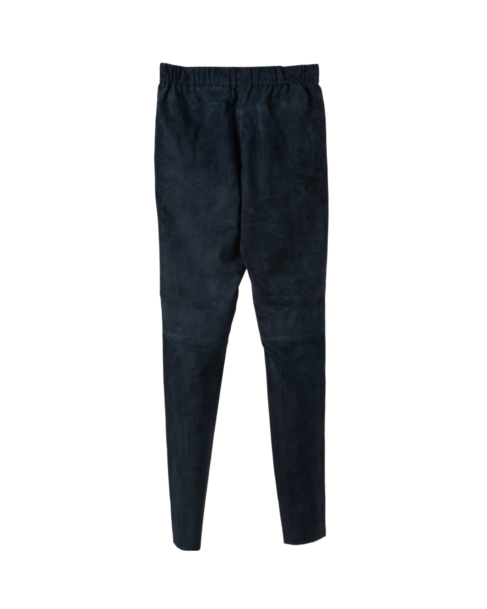 NOVE | SUEDE STRETCH LEATHER JOGG PANTS - Trousers NOVE