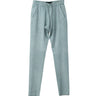 NOVE | SUEDE STRETCH LEATHER JOGG PANTS - Trousers NOVE