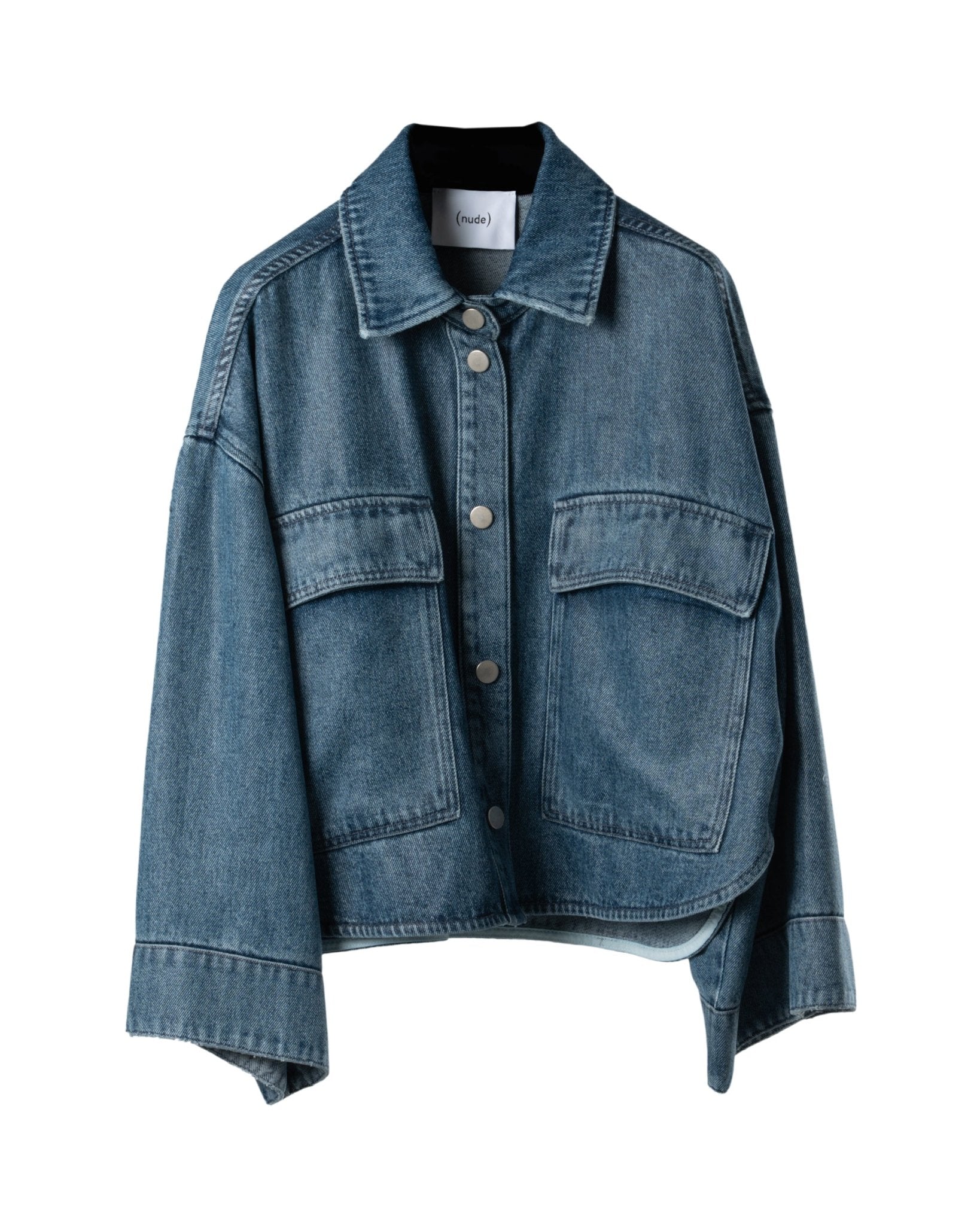 NUDE | LYOCELL OVERSIZE FASHION JACKET - Coats & Jackets NUDE