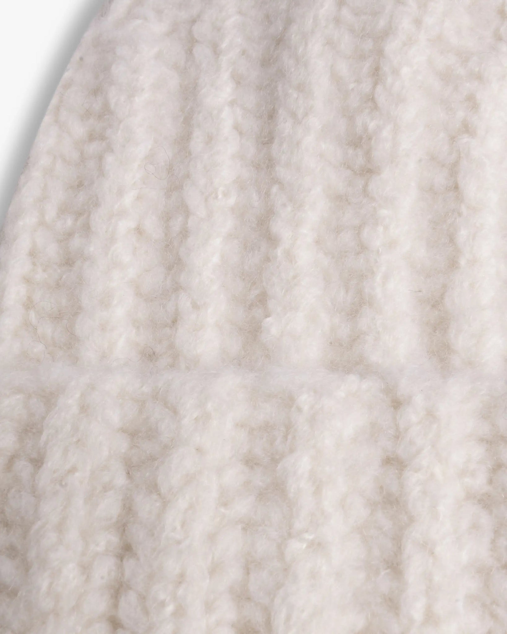 Off White Grobstrick Mütze von 8Cashmere - Accessories 8 CASHMERE