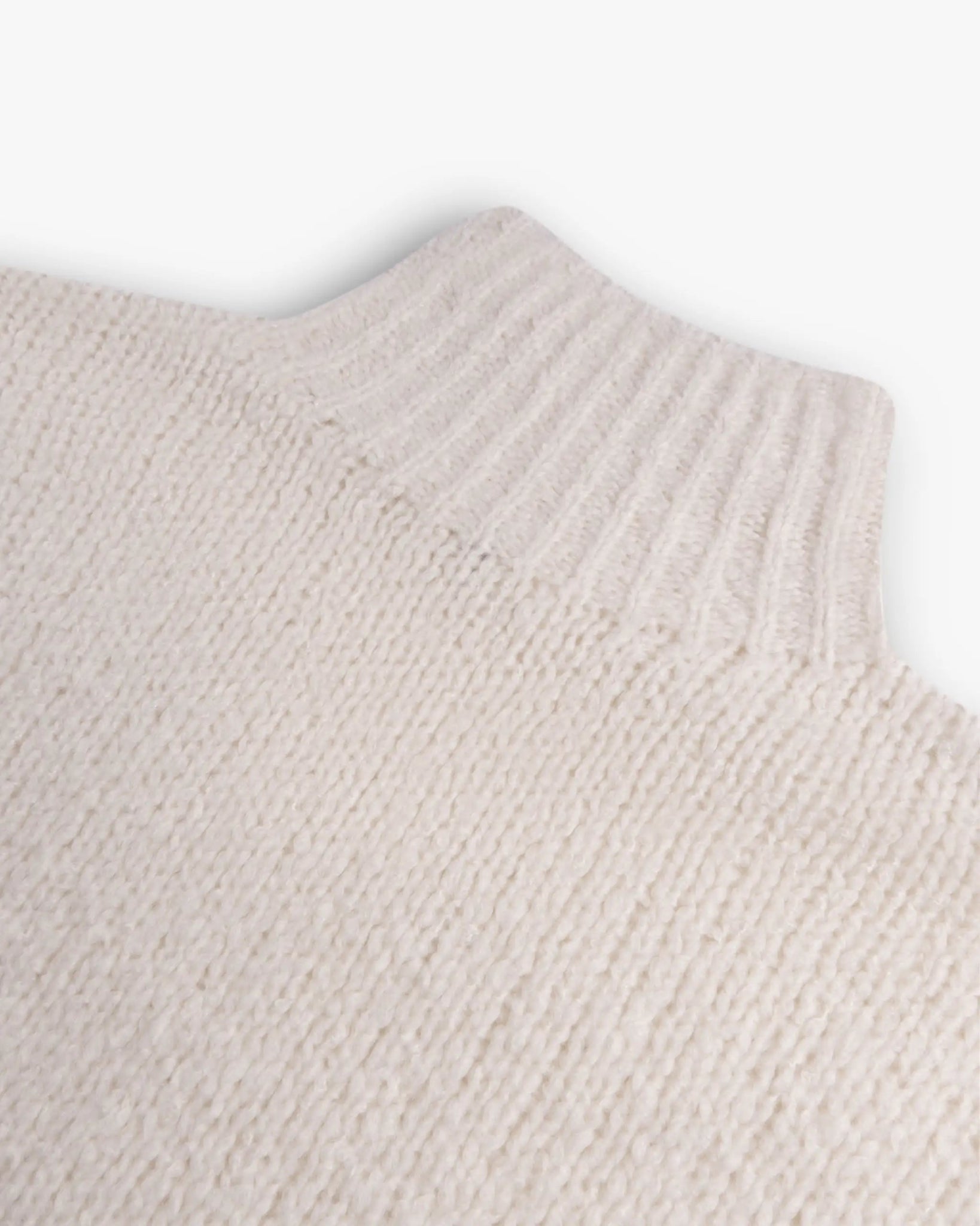 Off White Grobstrick Rollkragen Pullover von 8Cashmere - Knitwear 8 CASHMERE
