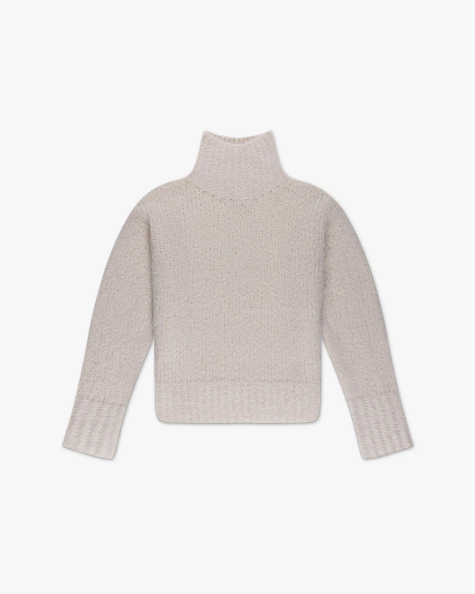 Off White Grobstrick Rollkragen Pullover von 8Cashmere - Knitwear 8 CASHMERE