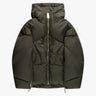 Olive Matte Icon Nylon Weste von Khris Joy - Vests KHRISJOY