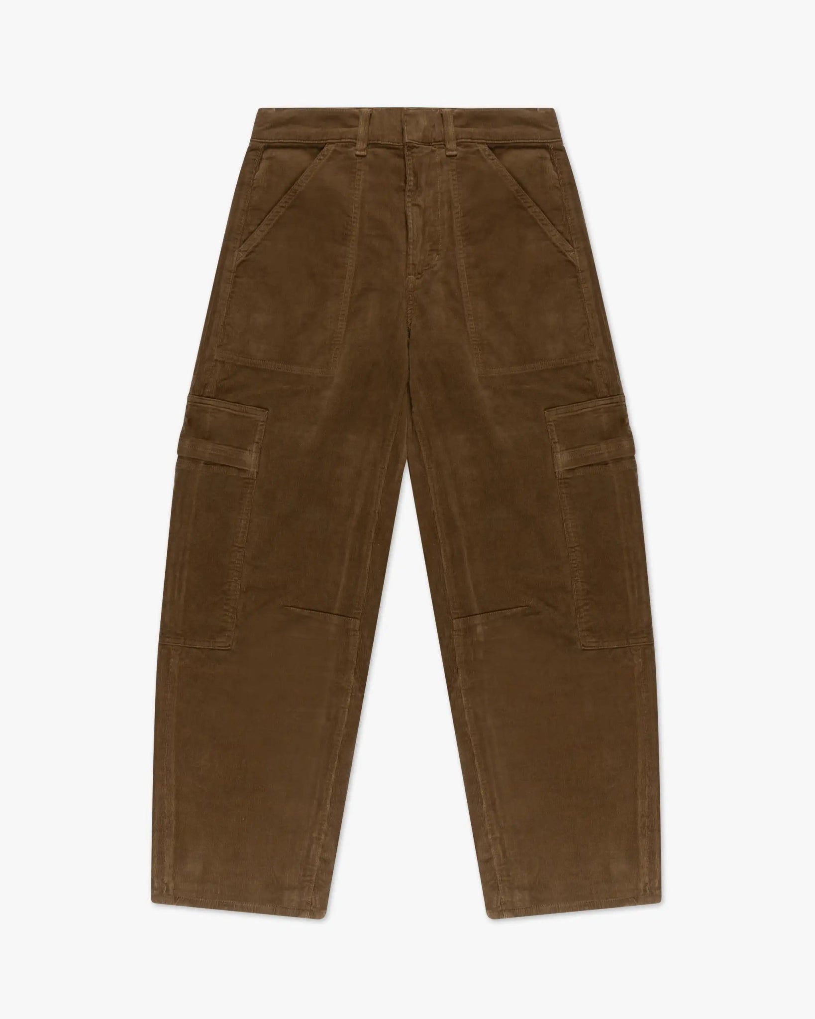 Olivfarbene Barrel Fit Fine Cord du Roy Hose von Citizens of Humanity - Trousers CITIZEN