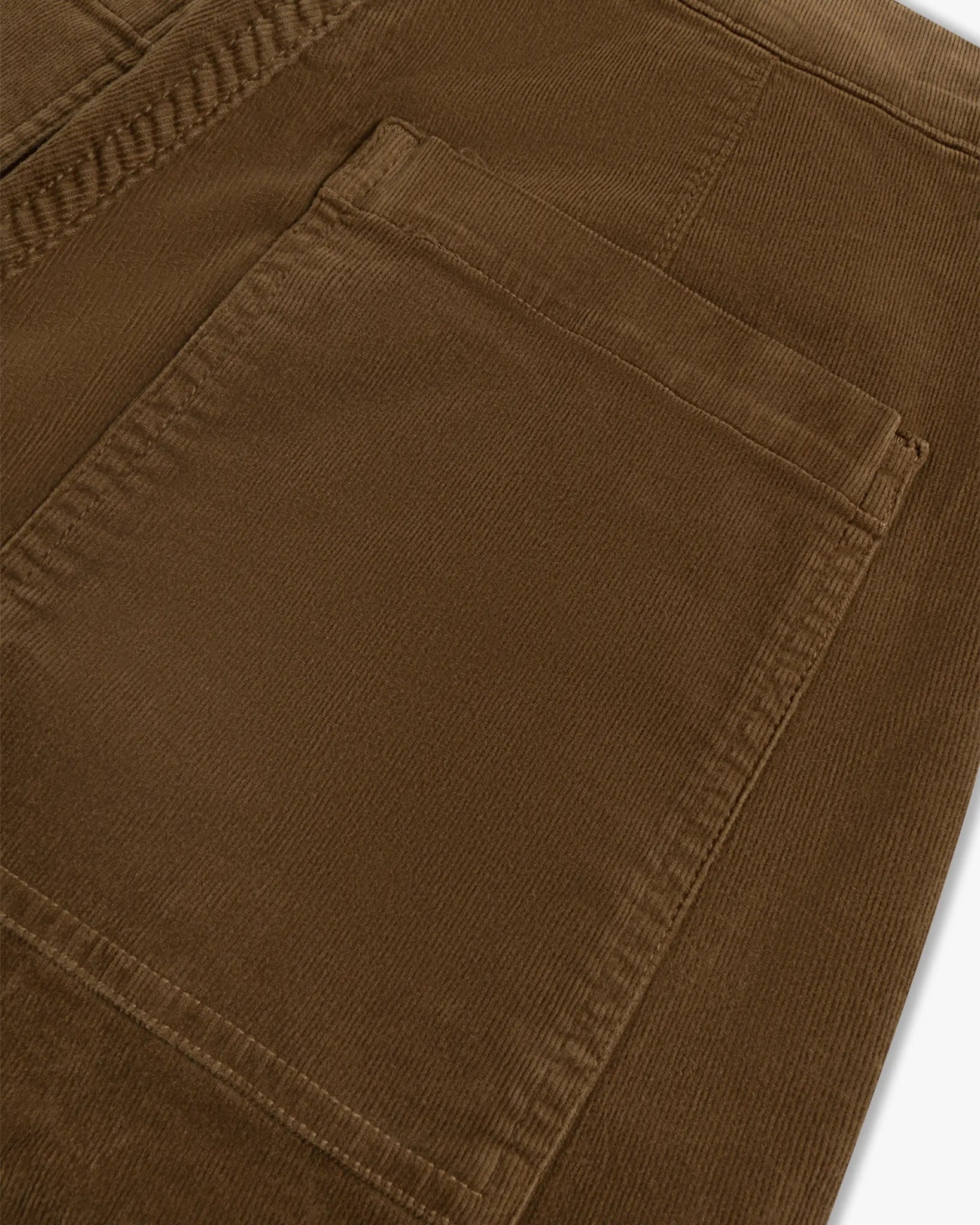 Olivfarbene Barrel Fit Fine Cord du Roy Hose von Citizens of Humanity - Trousers CITIZEN