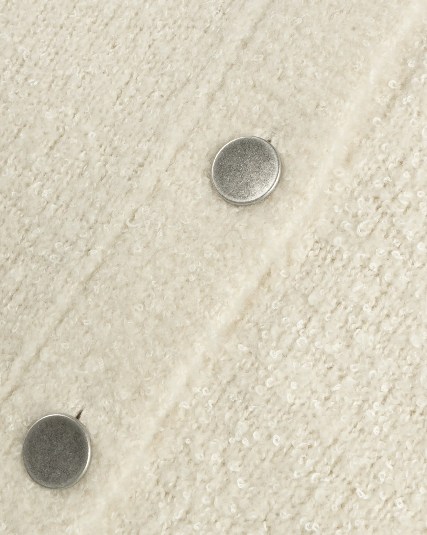 Pannafarbene 8 Fädige Cashmere Chanel Strickjacke von Lunaria - Knitwear LUNARIA