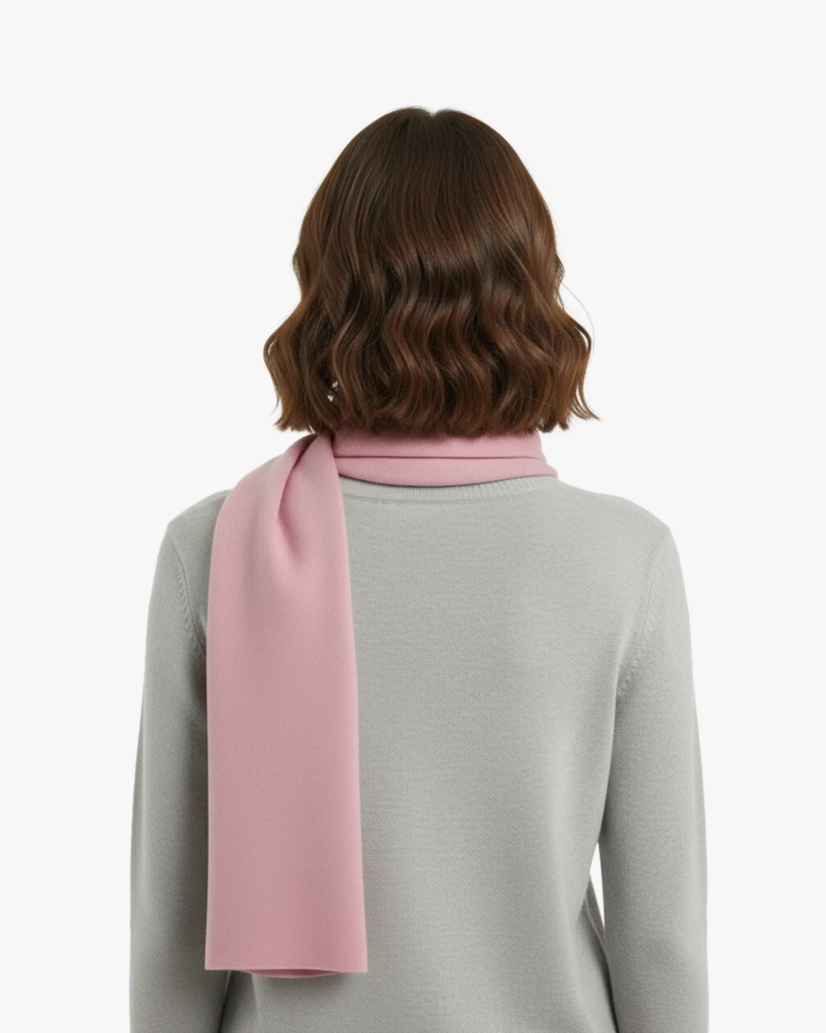 Parfait Rosa Cashmere Cape Schal 2 - fädig von Lunaria - Knitwear LUNARIA