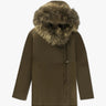 Parka aus Lammleder mit Strickbesatz von Nigel Preston - Coats & Jackets NIGEL PRESTON