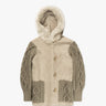 Parka aus Misch - Lammfell mit Strickbesatz von Nigel Preston - Coats & Jackets NIGEL PRESTON