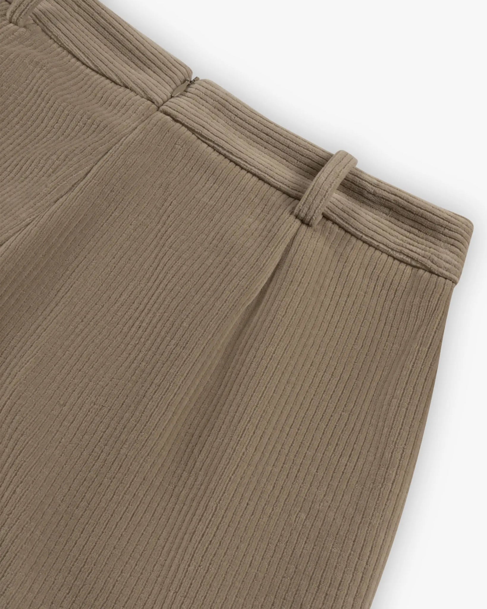 Pastefarbene Stretch Kord Wide Leg Hose von Circolo - Trousers CIRCOLO 1901