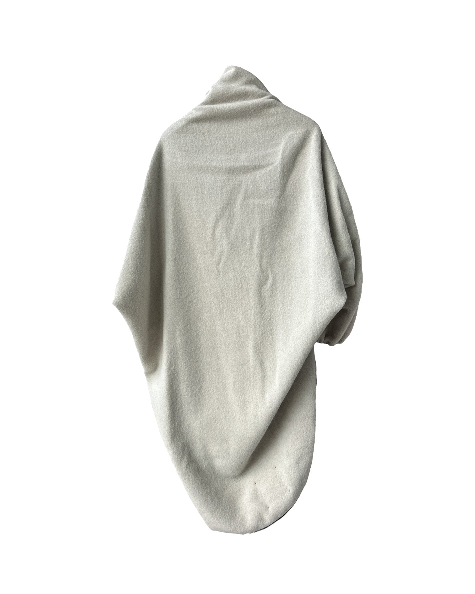 REVERSABLE CASHMERE-BLEND 3 LAYER SOLID PONCHO