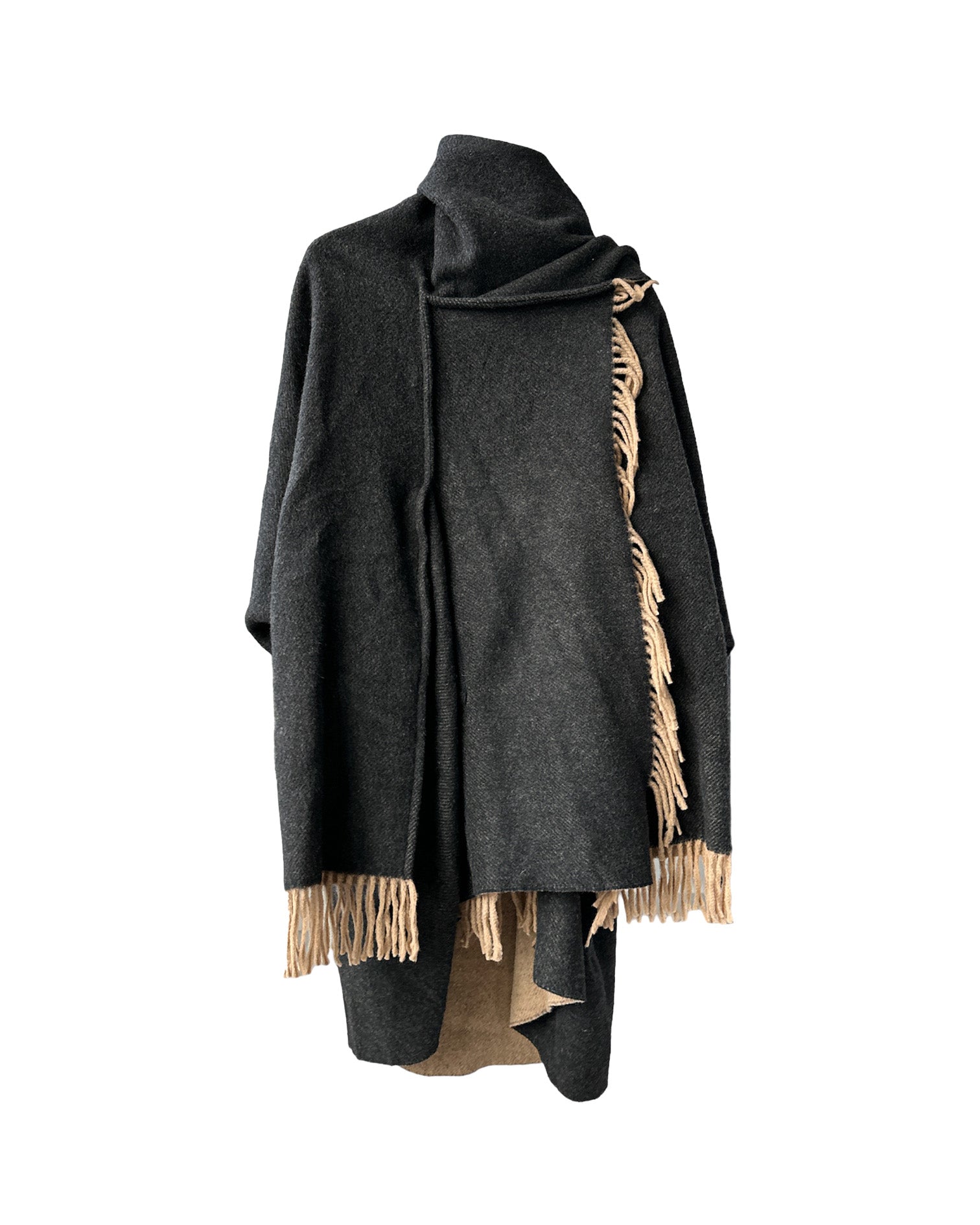 "LOVERS ROCK" STATEMNT REVERSABLE PONCHO