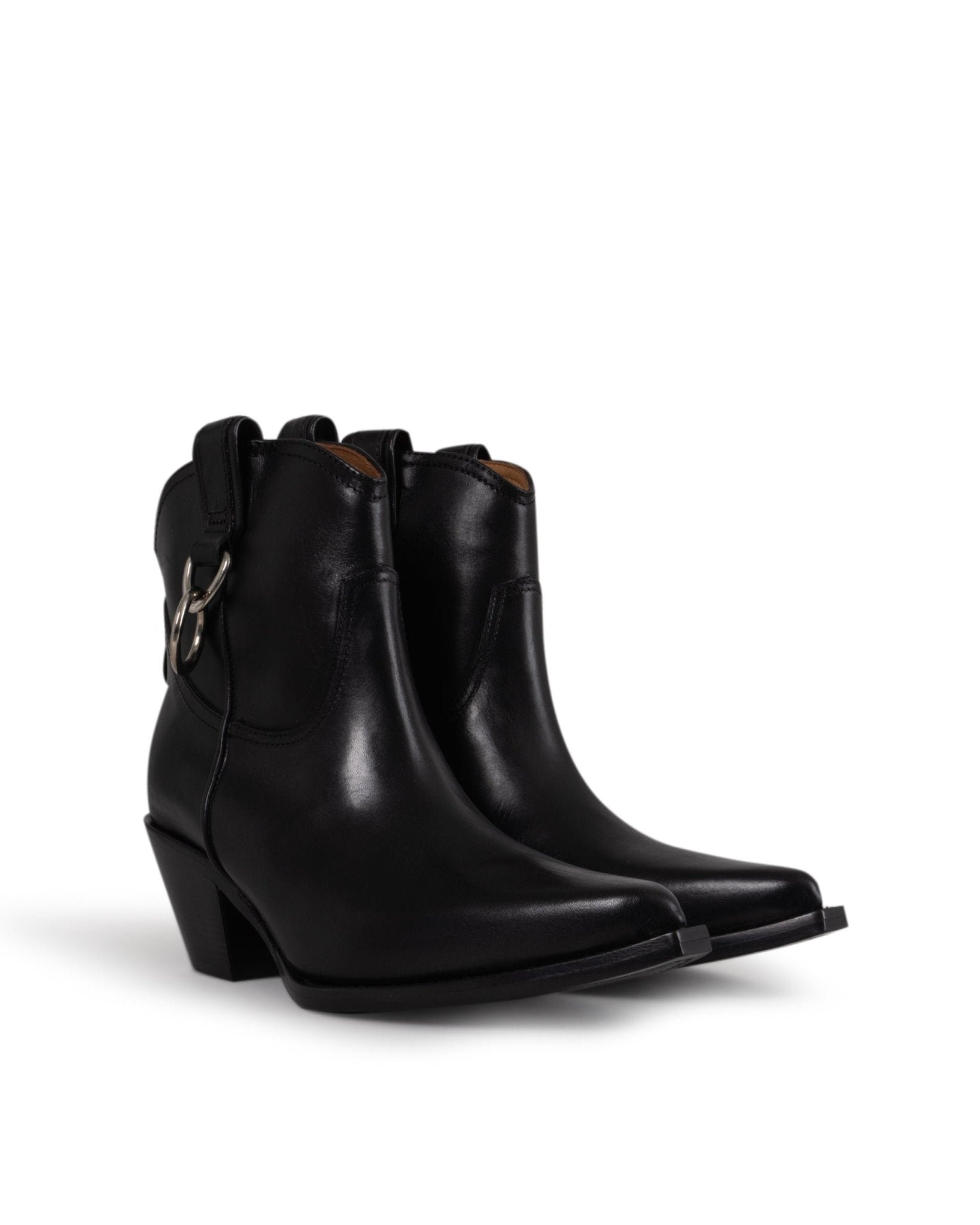 R13 LA | RING COWBOY ANKLE BOOTS - Shoes R13 WOMEN