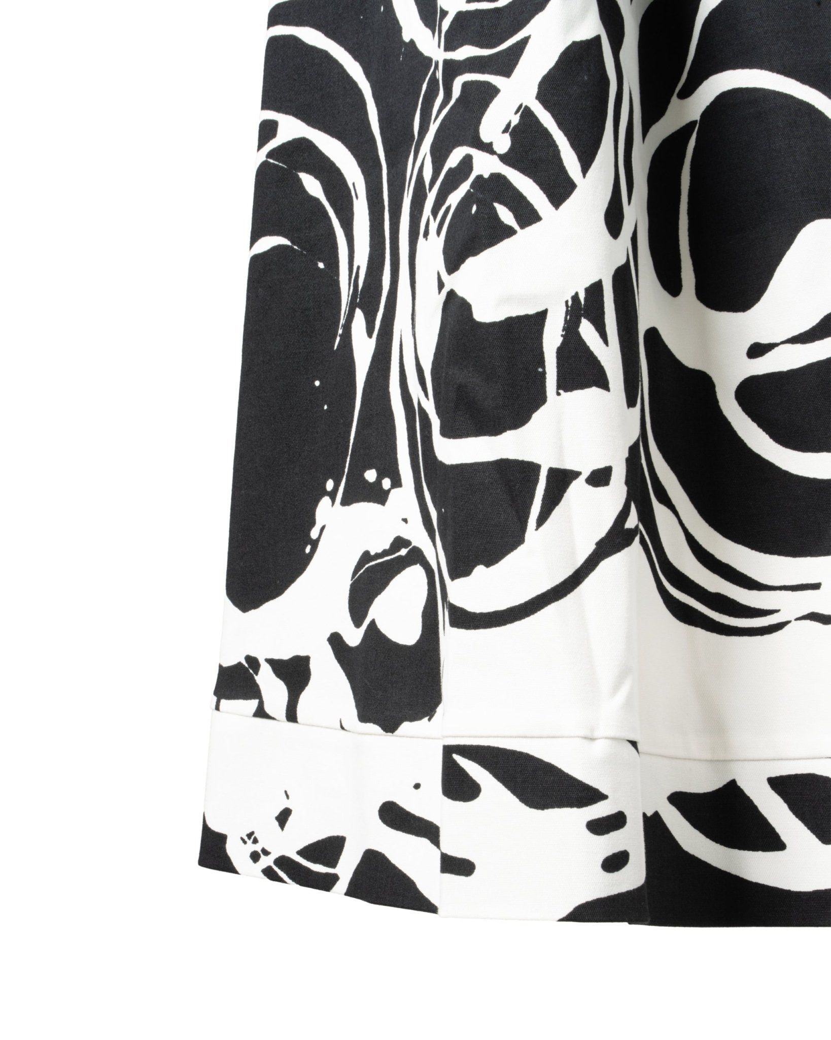 RALUCA | MEDIUM COTTON PRINT SKIRT - Skirts RALUCA