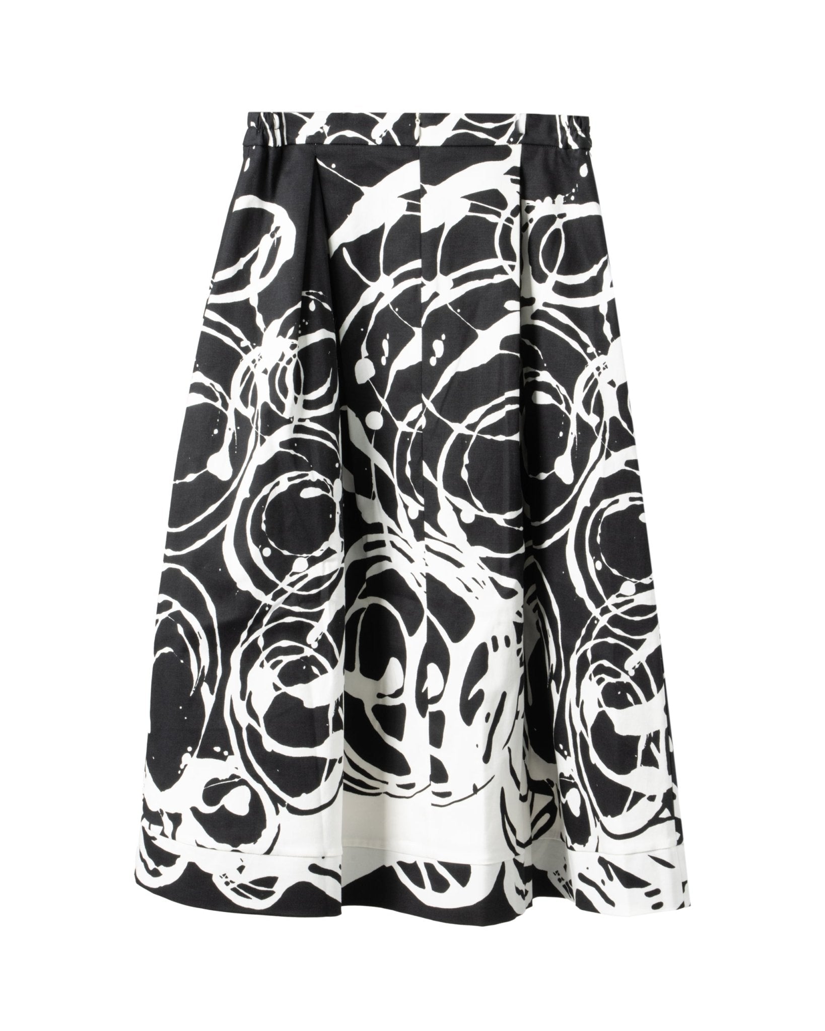 RALUCA | MEDIUM COTTON PRINT SKIRT - Skirts RALUCA