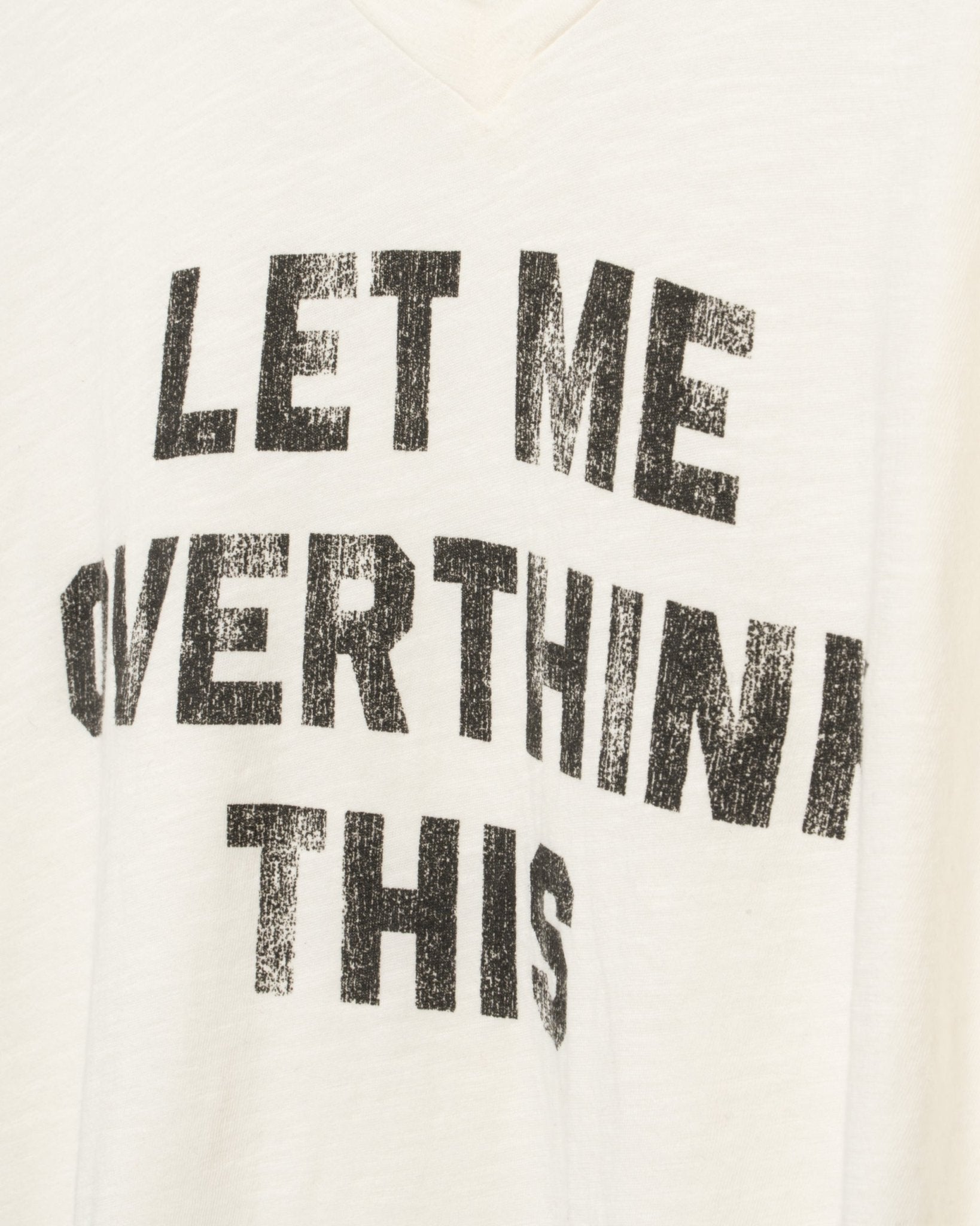 RETRO BRAND | LET ME OVERTHÌNK THIS T - SHIRT - T-Shirts RETRO BRANDS