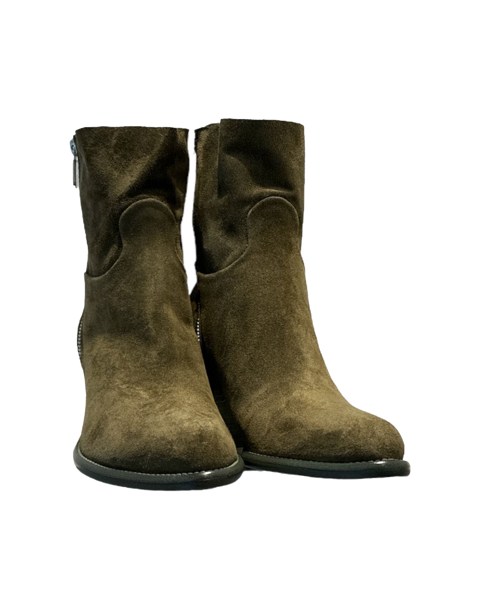 ROCCO P | SUEDE DOUBLE ZIP BOOTS - Shoes ROCCO P