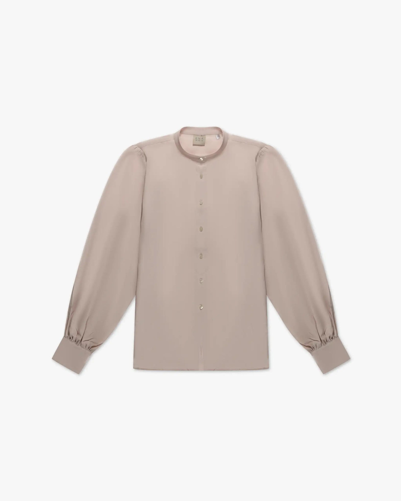 Rosafarbene Silk Acetate Schlupen Bluse von Emanou - Blouses EMANOU