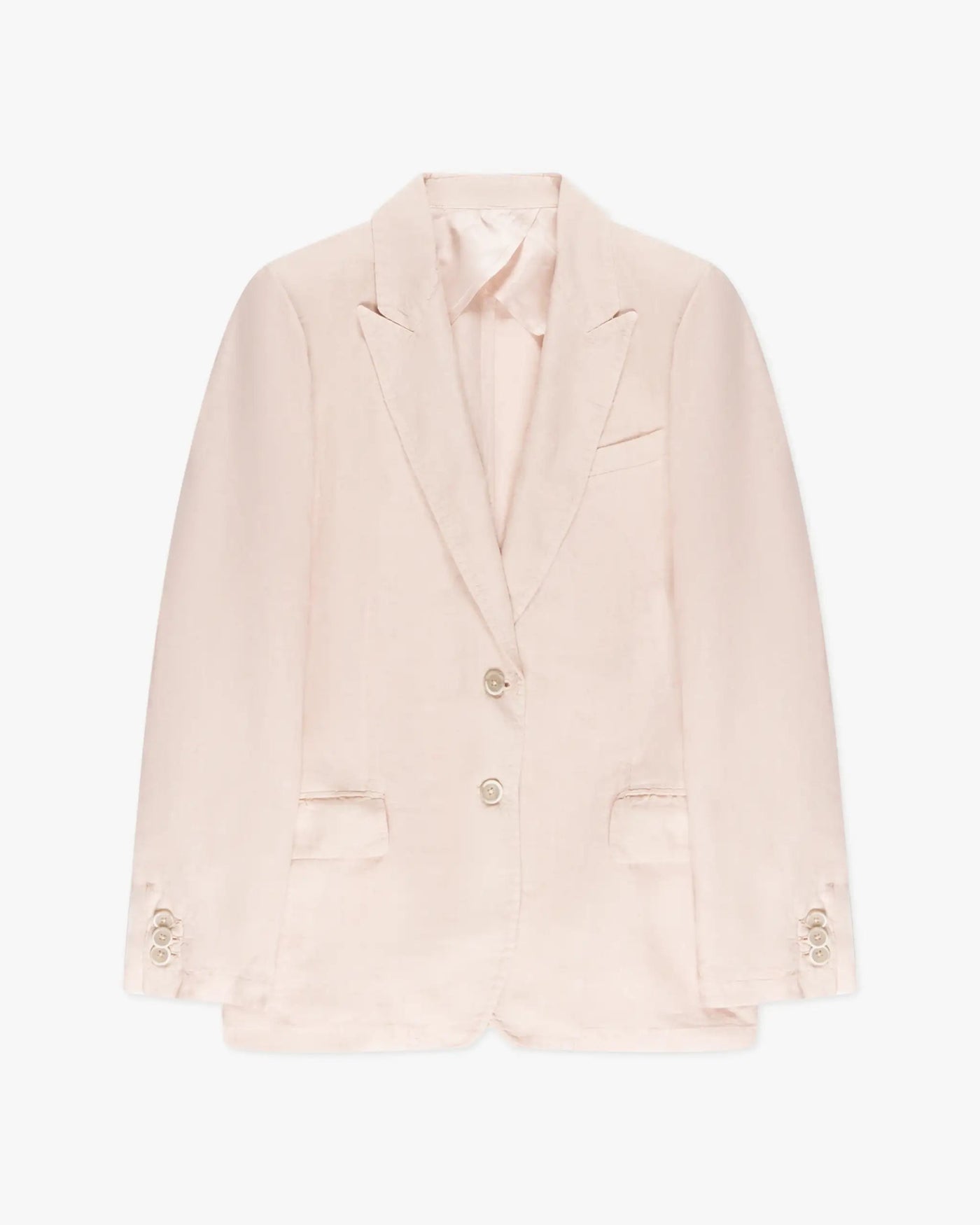 Rose Leinen Blazer von 120% Lino