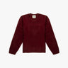 Roter Brushed Cashmere Rundhals Pullover von Jumper - Knitwear JUMPER