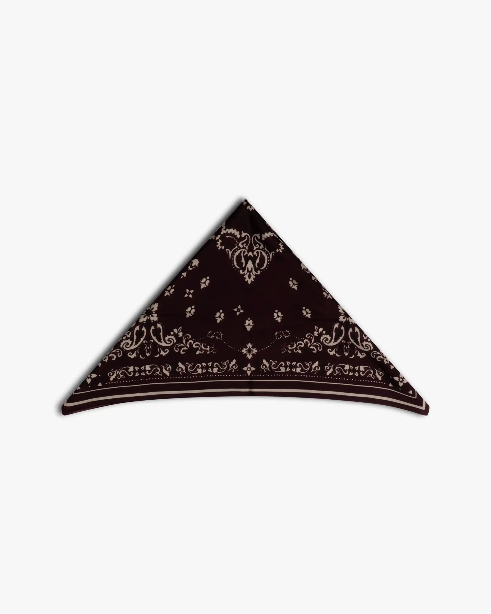 Rubinrotes Seiden Bandana Tuch von Seafarer - Accessories SEAFARER