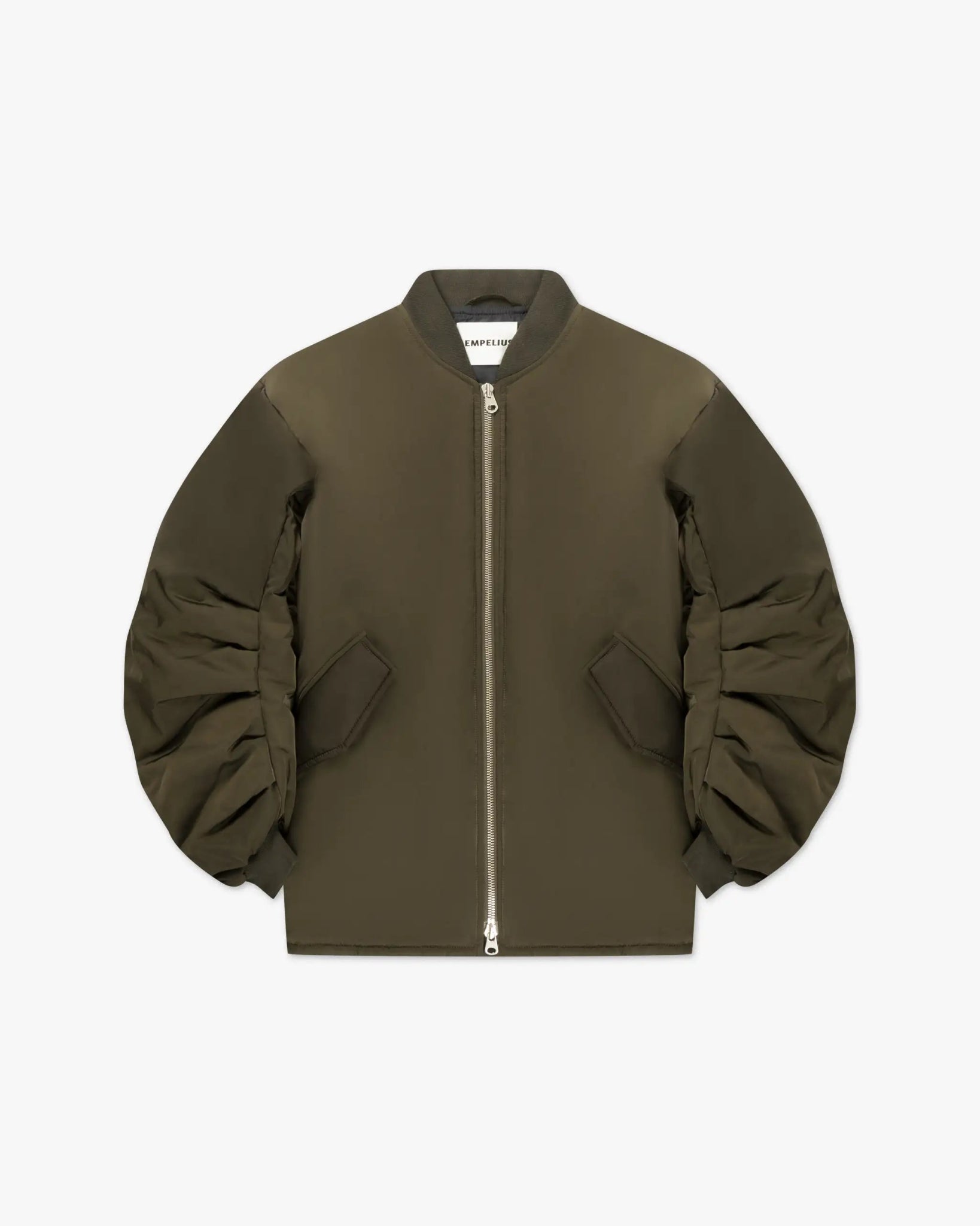 Sacai - Stil gepolsterte italienische Satin - Nylon - Bomberjacke von Lempelius - Coats & Jackets LEMPELIUS